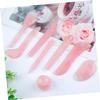 LIFKOME Rose Quartz Gua Sha Board Facial Exfoliator Face Sculpting Tool Spa Massage Tool for Women view 3