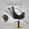 Barber Chair Reclining Hair Salon Chair, All-Purpose Salon Chairs for Hair Stylist, 360 Degrees Rolling Swivel Styling Chairs, Shampoo Chair Tattoo Chairs,Black view 4
