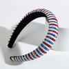 XTXGBT Headband With Handmade Plastic With Crystal Diamonds Black Hairband Non Slip Headband For Girls Womens(Pp) view 1