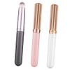 WRITWAA 3pcs Concealer and Lip Brushes Mini Short Handle Makeup Applicators Cover for under Eye Coverage and Precise Lip Application and White view 1