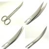 WRITWAA Stainless Steel Eyebrow Scissors for Precision Makeup Portable Small Scissors for Tape Eyebrows and Easy to Use Travel Makeup Tool Pvc Packaging view 4