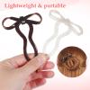 Healvian 2Pcs U Shaped Bow Hairpin For Styling Hair Stick for Women Gilrs French Hair Pins view 2