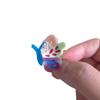 Funny Mini Butterfly Hair Clip,Novelty Acetate Claw Clips,Small Hair Clips for Women,Pack of 2 view 3