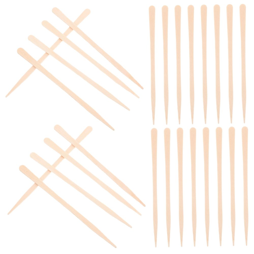 BELLIFFY 100pcs Facial Hair Removal for Women Hair Removal Wax Sticks for Brazilian Waxing