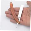 Didiseaon Wood Handle Vintage Shaver Single Blade Razor Men's Manual Shaver Old-fashioned Design view 3