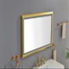 48 in. W x30 in. H Oversized Rectangular ed LED Mirror Anti Fog Dimmable Wall Mount Bathroom Vanity Mirror view 2