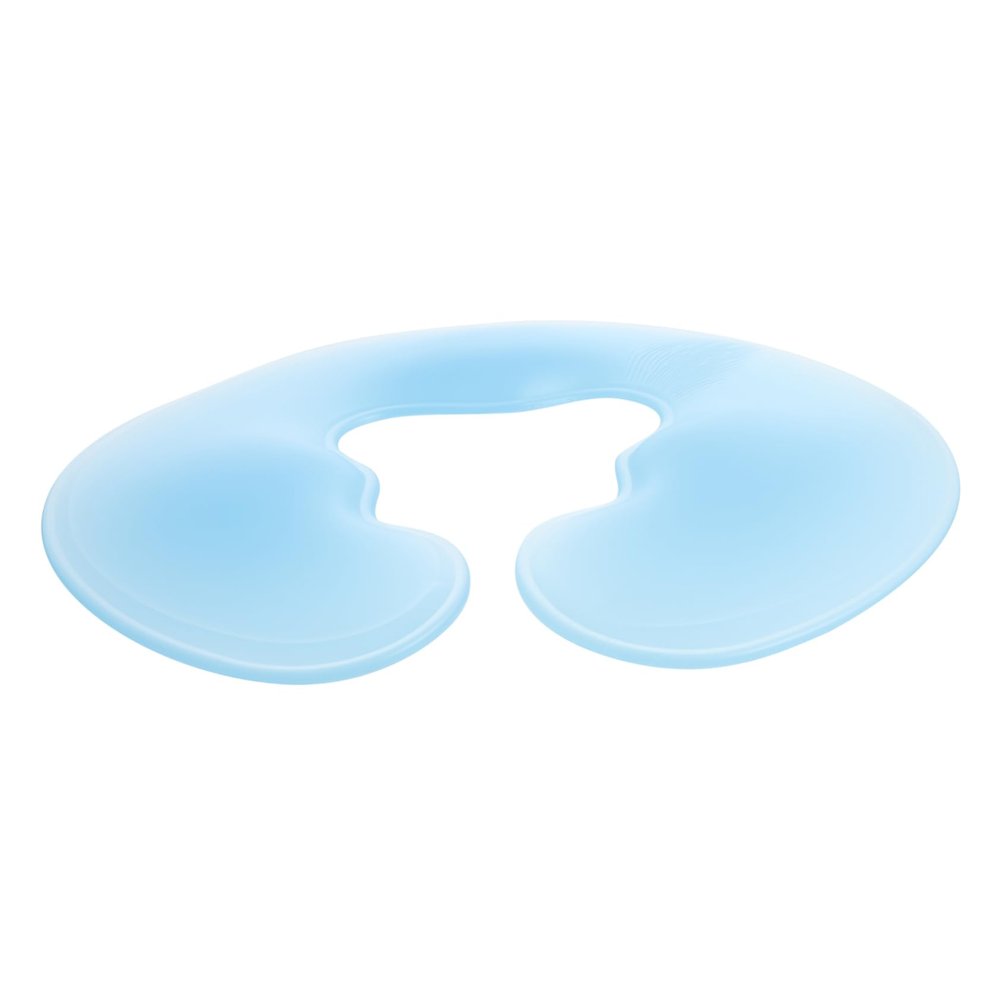 Didiseaon Silicone Face Down Massage Pillow for Spa and U-Shaped Face Cushion for Relaxation and Comfort for Beauty Treatments and Massage Therapy