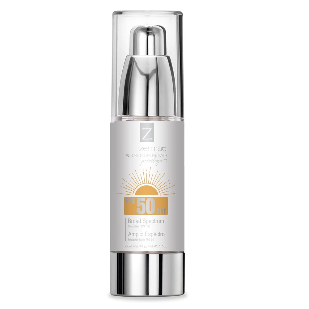Zermat Protector Solar Repair Privilege, Shields skin against uva/uba rays to slow down aging and to prevent dark spots. 1.7 Oz.