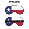 Flag of Texas Print Sleep Mask Silk-Like Eye Mask Sleeping Eye Mask for Women Men for Travel Sleep Relaxation view 2