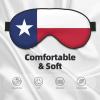Flag of Texas Print Sleep Mask Silk-Like Eye Mask Sleeping Eye Mask for Women Men for Travel Sleep Relaxation view 3