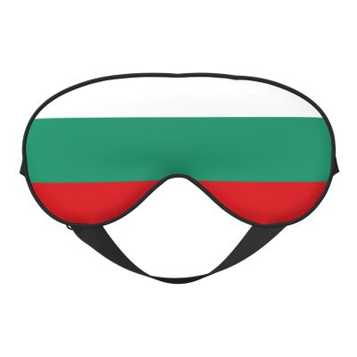 Bulgarian Flag Print Sleep Mask Silk-Like Eye Mask Sleeping Eye Mask for Women Men for Travel Sleep Relaxation