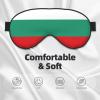 Bulgarian Flag Print Sleep Mask Silk-Like Eye Mask Sleeping Eye Mask for Women Men for Travel Sleep Relaxation view 3
