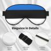 Flag of Estonia Print Sleep Mask Silk-Like Eye Mask Sleeping Eye Mask for Women Men for Travel Sleep Relaxation view 4