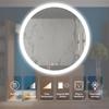 32inch Bathroom Led Classy Vanity Mirror with High Lumen,Dimmable Touch,Wall Switch Control, Anti Fog,CRI 95 Adjustable 3000K 4500K 6000K,IP54 Waterproof Energy Saving view 3