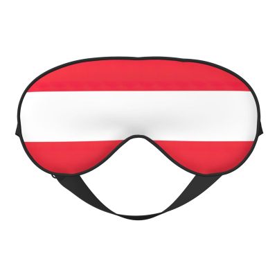 Austrian Flag Print Sleep Mask Silk-Like Eye Mask Sleeping Eye Mask for Women Men for Travel Sleep Relaxation