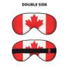 Canadian Flag Print Sleep Mask Silk-Like Eye Mask Sleeping Eye Mask for Women Men for Travel Sleep Relaxation view 2