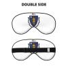Massachusetts State Flag Print Sleep Mask Silk-Like Eye Mask Sleeping Eye Mask for Women Men for Travel Sleep Relaxation view 2