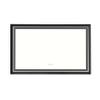 48 * 30 Black ed Bathroom Mirror Square Wall Mounted Material ed Vanity Mirror Shaving Mirror Make Up Mirror view 1