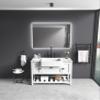 48x 36Inch LED Mirror Bathroom Vanity Mirror with Back Light, Wall Mount Anti Fog MLarge Adjustable Vanity Mirror view 1