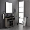 48x 36Inch LED Mirror Bathroom Vanity Mirror with Back Light, Wall Mount Anti Fog MLarge Adjustable Vanity Mirror view 2