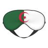 Flag of Algeria Print Sleep Mask Silk-Like Eye Mask Sleeping Eye Mask for Women Men for Travel Sleep Relaxation view 1