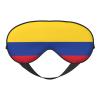 Flag of Colombia Print Sleep Mask Silk-Like Eye Mask Sleeping Eye Mask for Women Men for Travel Sleep Relaxation view 1