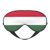 Flag of Hungary Print Sleep Mask Silk-Like Eye Mask Sleeping Eye Mask for Women Men for Travel Sleep Relaxation view 1