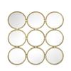 27.2" in Contemporary Decorative Mirror with Mininalist Style for Bedroom,Liveroom Entryway view 2