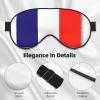 French Flag Print Sleep Mask Silk-Like Eye Mask Sleeping Eye Mask for Women Men for Travel Sleep Relaxation view 4