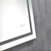 36 * 28LED Lighted Bathroom Wall Mounted Mirror with High Lumen+Anti Fog Separately Control+Dimmer Function view 2