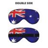 Australian Flag Print Sleep Mask Silk-Like Eye Mask Sleeping Eye Mask for Women Men for Travel Sleep Relaxation view 2