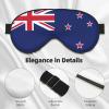 New Zealand Flag Print Sleep Mask Silk-Like Eye Mask Sleeping Eye Mask for Women Men for Travel Sleep Relaxation view 4