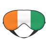 Flag of Cote D'Ivoire Print Sleep Mask Silk-Like Eye Mask Sleeping Eye Mask for Women Men for Travel Sleep Relaxation view 1