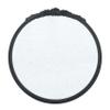 30"x30" Round Hand Carved Rose Antique Mirror e, Wall Mirror for Live Space, Bathroom, Entryway Wall Dcor(Black) view 2