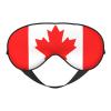 Canadian Flag Print Sleep Mask Silk-Like Eye Mask Sleeping Eye Mask for Women Men for Travel Sleep Relaxation view 1