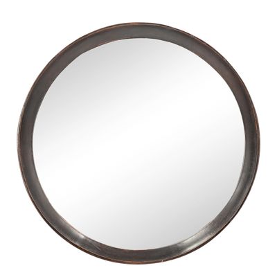 20x1.5 Transitional Decor Style Mango Wood Wall Mirror Wall Decor with e of Solid Mango Wood for Bathroom,Entryway Console Lean Against Wall