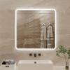 36 X 36 Rectangular ed Dimmable Anti Fod LED Wall Bathroom Vanity Mirror Lighted Mirror view 1