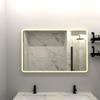 36 X 36 Rectangular ed Dimmable Anti Fod LED Wall Bathroom Vanity Mirror Lighted Mirror view 4