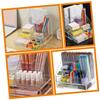 ABOOFAN Acrylic Storage Box Desk Organizer Makeup Organizer Stationery Storage Desktop Supplies Pen Holder view 4
