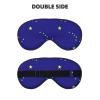 Alaska State Flag Print Sleep Mask Silk-Like Eye Mask Sleeping Eye Mask for Women Men for Travel Sleep Relaxation view 2