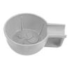 PartyKindom Men Wet Shaving Shaving Cream Foam Bowl Reusable Shave Bowl Large Handle for Comfort view 1
