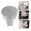 PartyKindom Men Wet Shaving Shaving Cream Foam Bowl Reusable Shave Bowl Large Handle for Comfort view 4