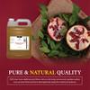 100% Pure Virgin Pomegranate Seed Oil  Cold-Pressed & Unrefined from Turkey | Lightweight Moisturizer for Face, Skin & Hair | Nutrient-Rich Botanical Oil | Half Gallon (Net Wt. 1.8 kg / 4 lb) view 3