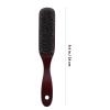 PACKOVE Wooden Beard Brush Natural Boar Bristle Facial Cleaning Brush for Men Vintage Design Grooming Tool for Home and Salon Use view 4
