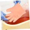 BELLIFFY 2pairs Moisturizing Gloves for Dry Hands for Home Soft and Skin-Friendly for Night Use and Travel Skin Color view 3