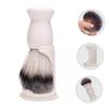 BELLIFFY 1 Set Beard Brush Set Shaving Brush Display Stand Shaving Brush Holder Male Beard Brush Barber Brush Men Shaving Hair Duster Brush Beard Shaving Hair Salon Shave Brush Shaving Kit view 4
