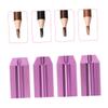 GALPADA Cosmetics Pencil Sharping Assistant Flat-tip Pencil Sharpener Eyebrow Sharping Slot Makeup Supplies for Girls view 3