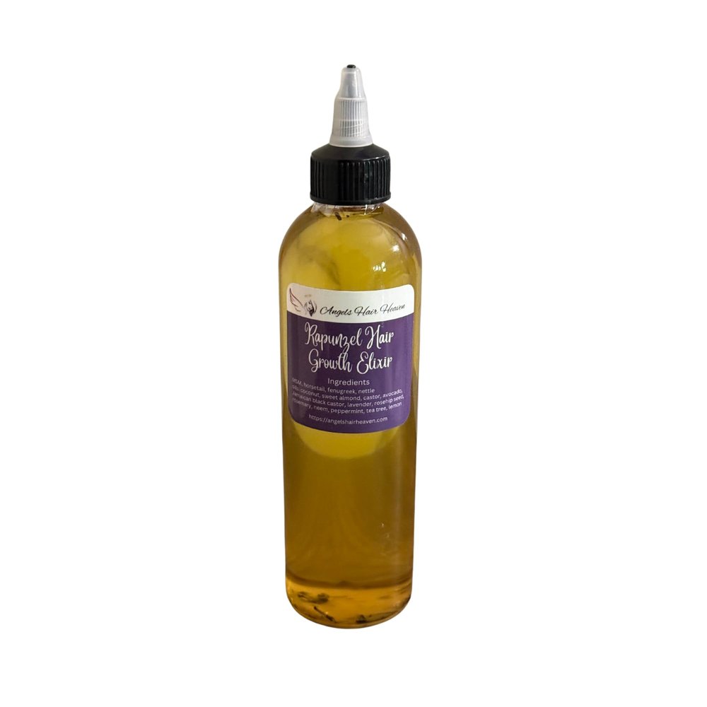 Rapunzels Hair Growth elixir Anti-Hair Loss Oil, hair regrowth thickening serum(4 oz)