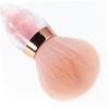 MUSISALY Nail Dust Brush Soft Bristle Red Wine Cup Design Cleaning Tool for Acrylic Nails Portable Makeup Brush for Women and Dust Removal view 3
