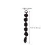 SKISUNO 2pcs Natural Bubble Braids Ponytail Hair Extensions for Women Sweet Cool Boxing Braids for Festivals Parties and Daily Wear Deep view 2